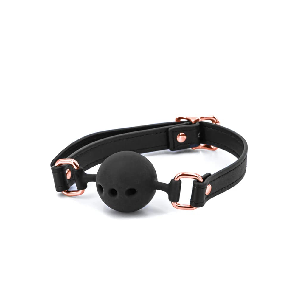 Bondage Couture Ball Gag Black thumbnail