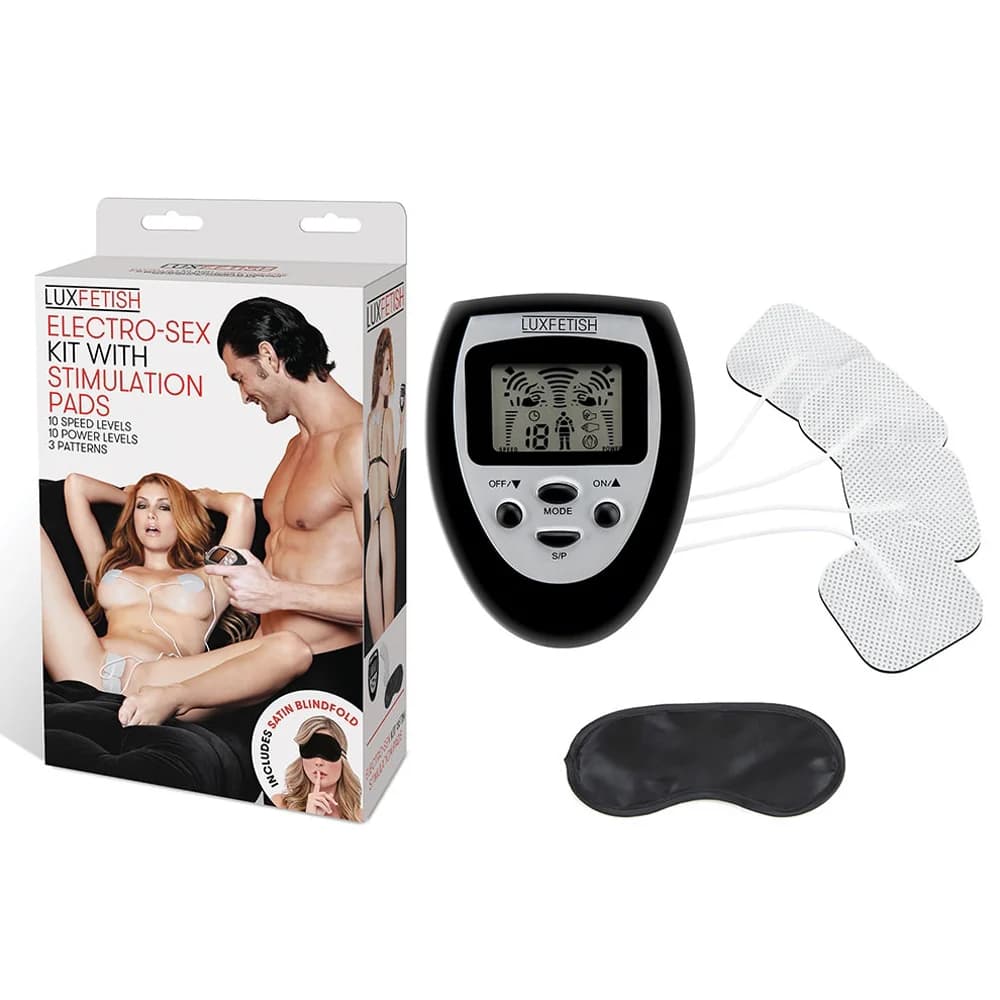 Lux Fetish Electro-Sex Kit with Stimulation Pads thumbnail