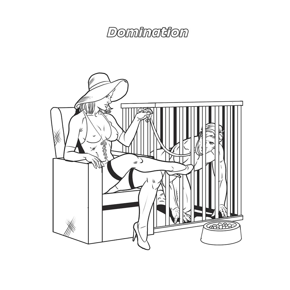 Fetishes Are Fun Coloring Book thumbnail 3