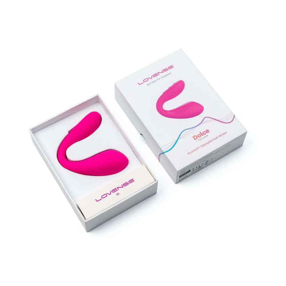 Lovense Dolce Bluetooth Adjustable Dual Vibrator thumbnail
