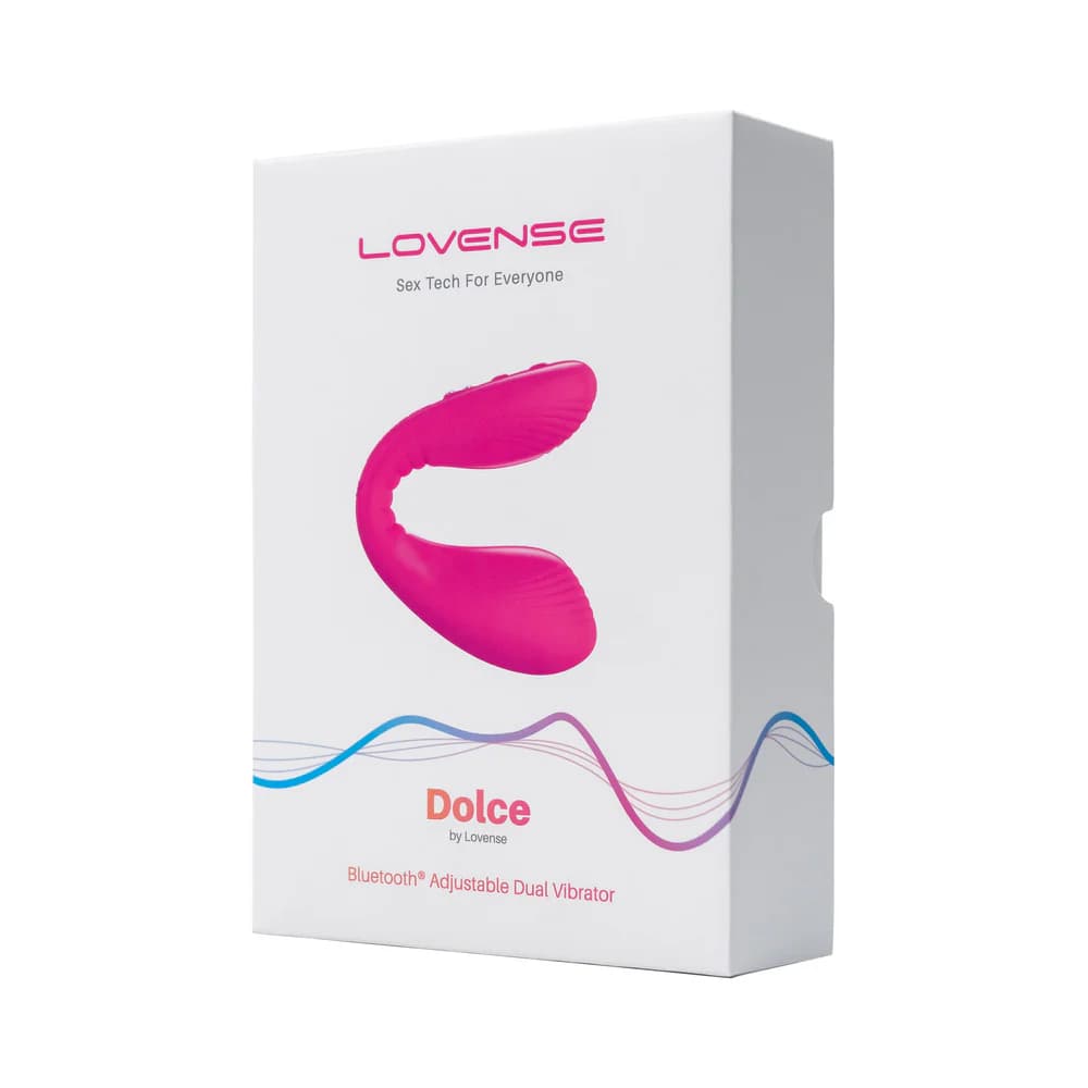 Lovense Dolce Bluetooth Adjustable Dual Vibrator thumbnail