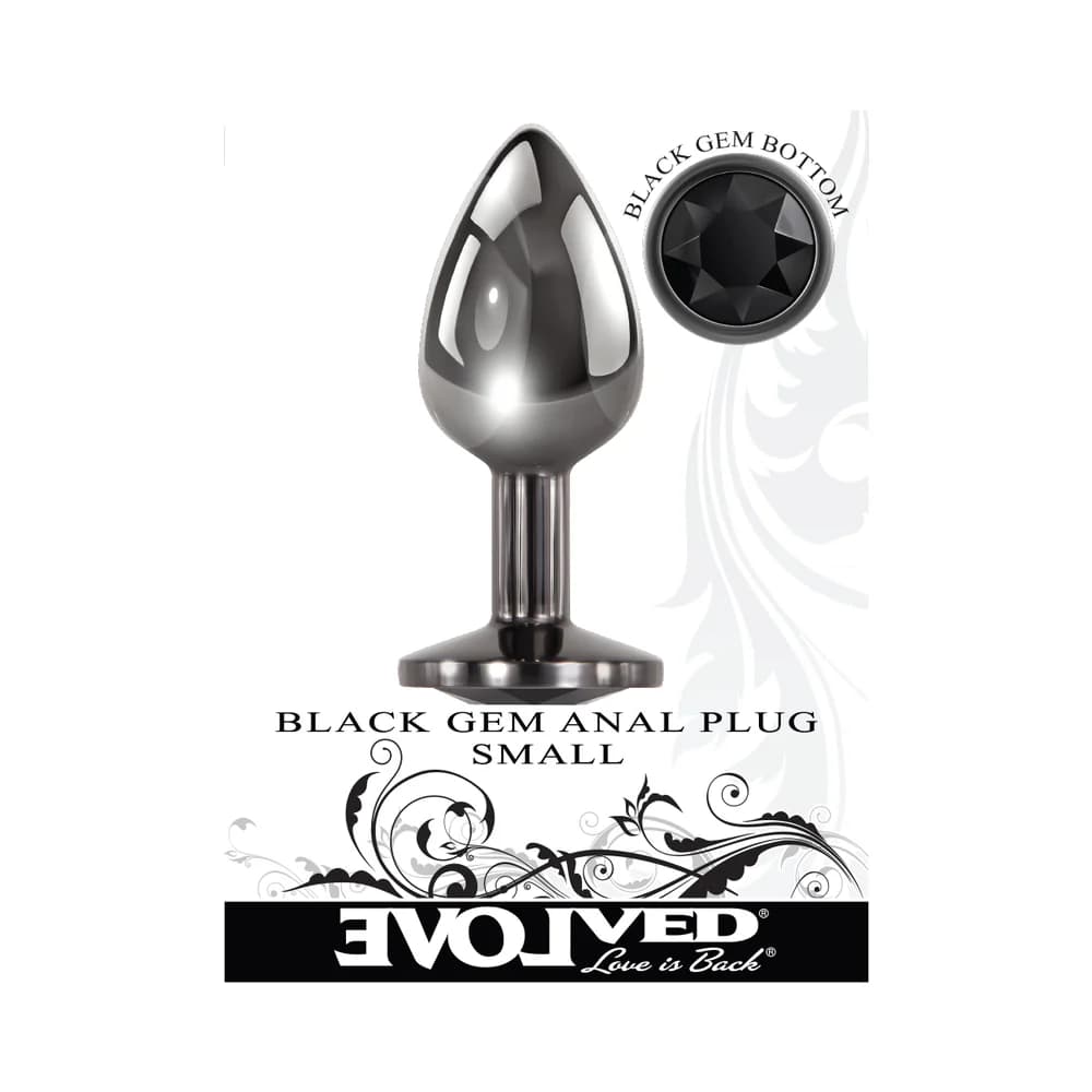 Evolved Black Gem Anal Plug Small thumbnail 7