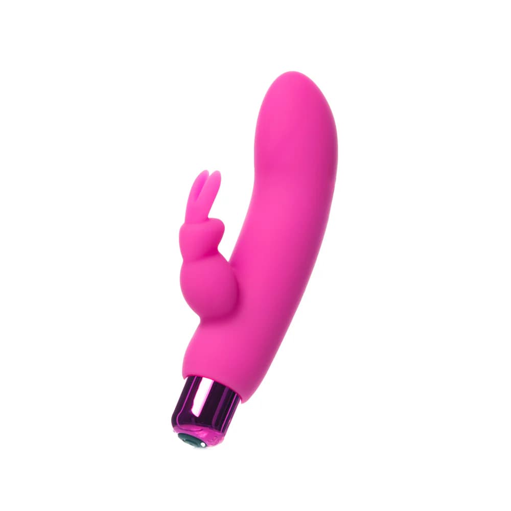 Powerbullet Alice's Bunny Rechargeable Bullet Vibrator with Silicone Rabbit Sleeve Pink thumbnail