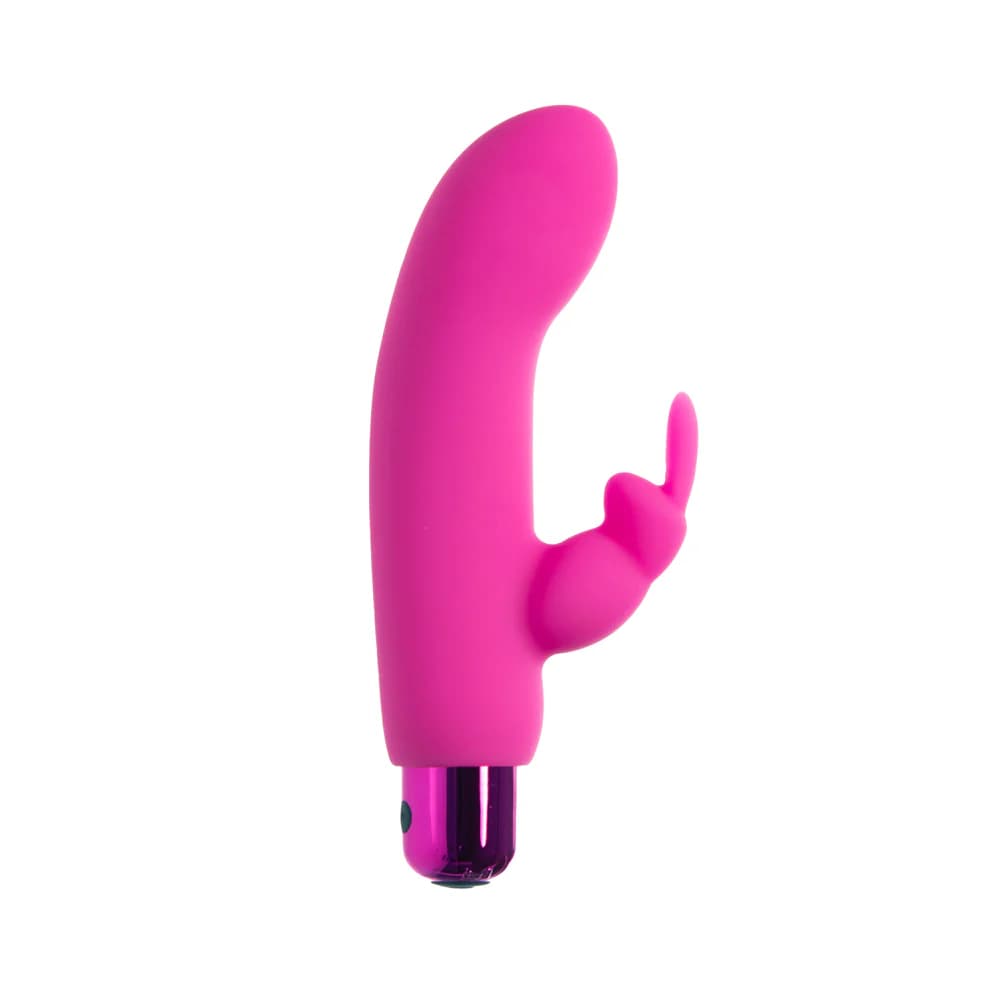 Powerbullet Alice's Bunny Rechargeable Bullet Vibrator with Silicone Rabbit Sleeve Pink thumbnail