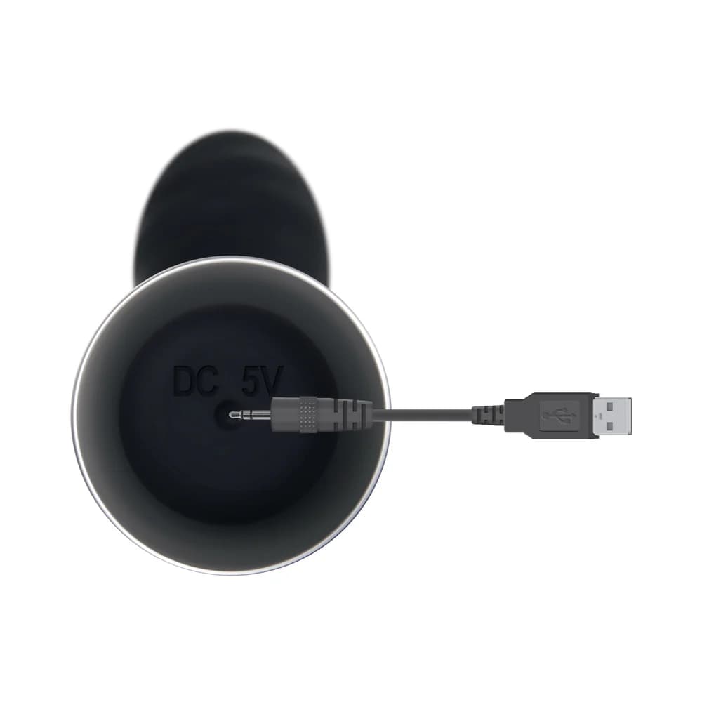 Evolved Skinny G Rechargeable Silicone Slimline G-Spot Vibrator Black thumbnail 7