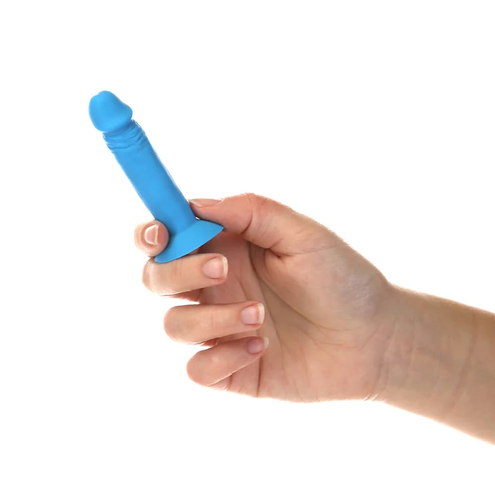 Addiction Silly Willy 3.3 in. Silicone Dildo 12-Piece Assorted Color Fishbowl Display thumbnail 6