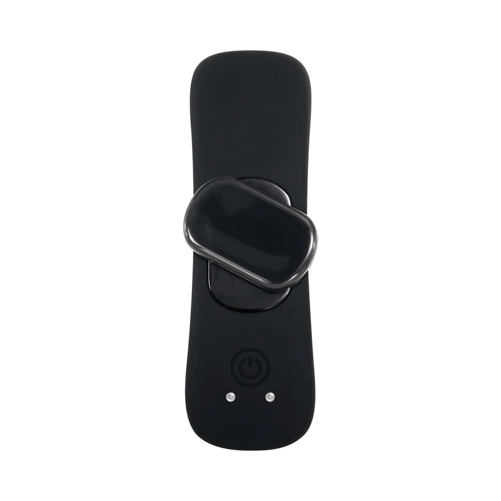 Gender X Our Undie Vibe Rechargeable Remote-Controlled Magnetic Silicone Underwear Vibrator Black thumbnail