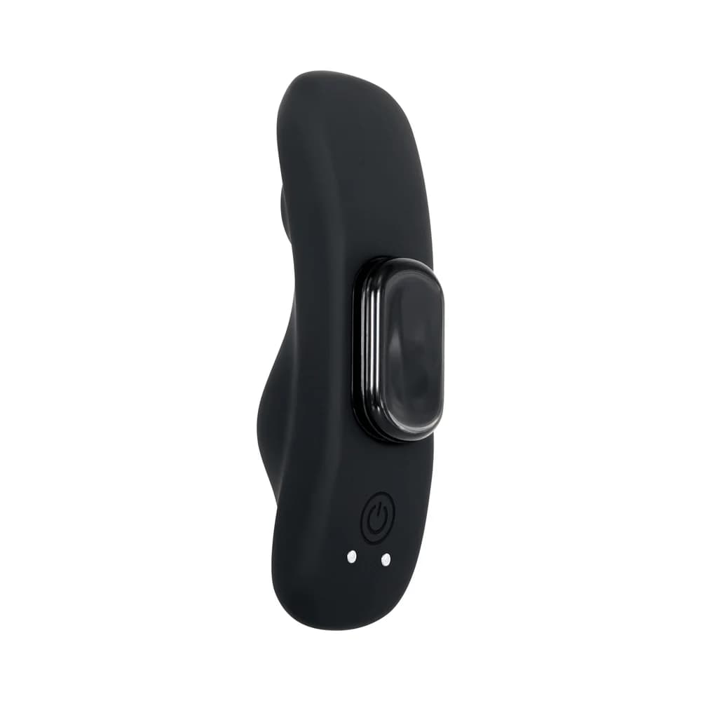 Gender X Our Undie Vibe Rechargeable Remote-Controlled Magnetic Silicone Underwear Vibrator Black thumbnail