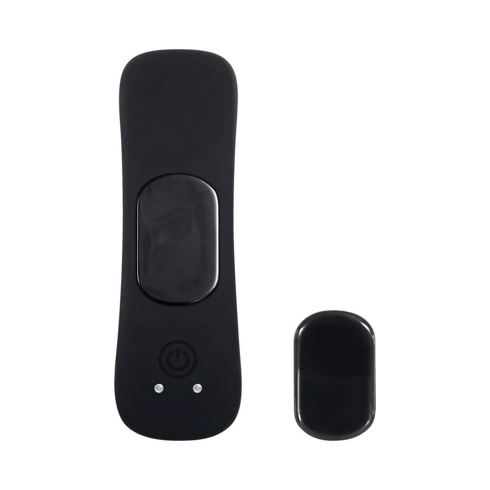 Gender X Our Undie Vibe Rechargeable Remote-Controlled Magnetic Silicone Underwear Vibrator Black thumbnail 6