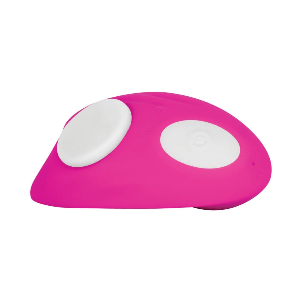 Gender X Under The Radar Rechargeable Remote-Controlled Magnetic Silicone Underwear Vibrator Pink thumbnail