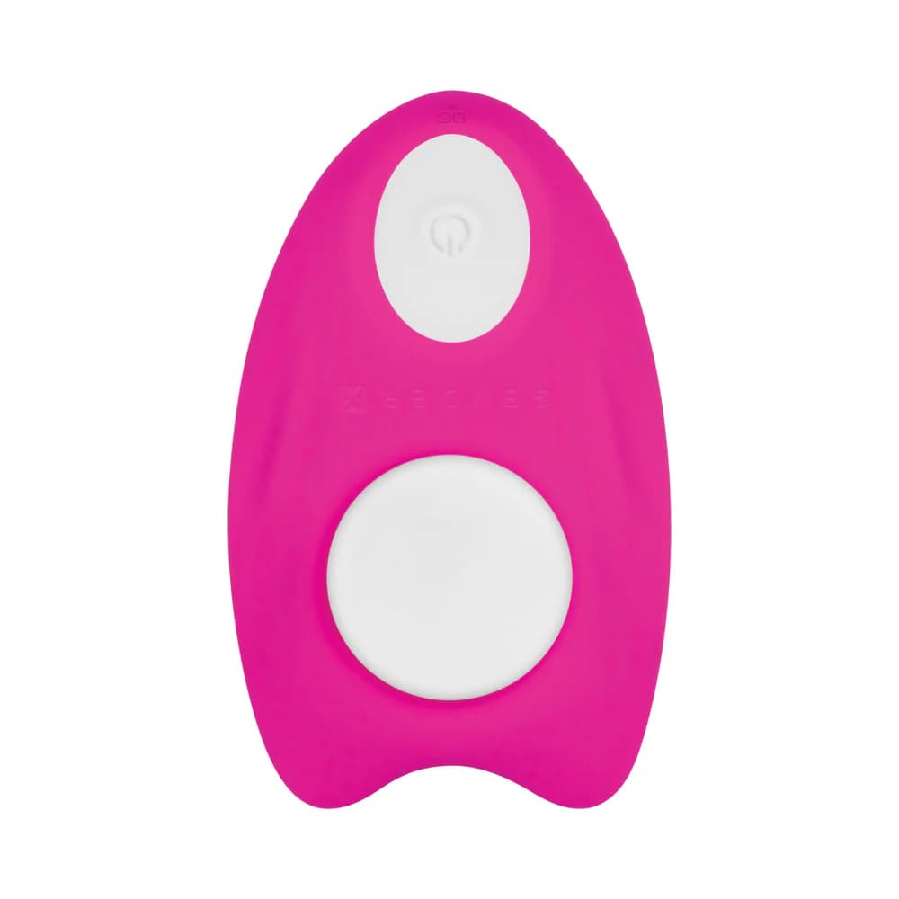 Gender X Under The Radar Rechargeable Remote-Controlled Magnetic Silicone Underwear Vibrator Pink thumbnail 5