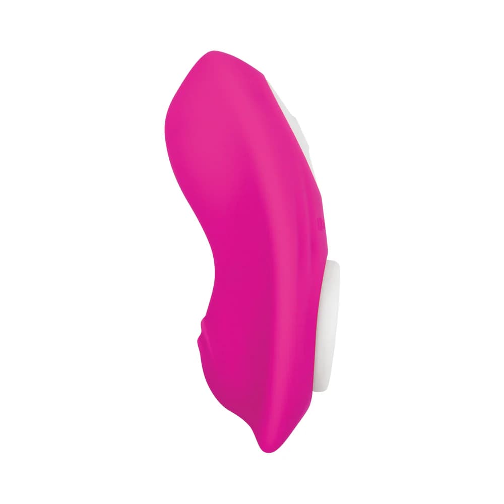 Gender X Under The Radar Rechargeable Remote-Controlled Magnetic Silicone Underwear Vibrator Pink thumbnail 6
