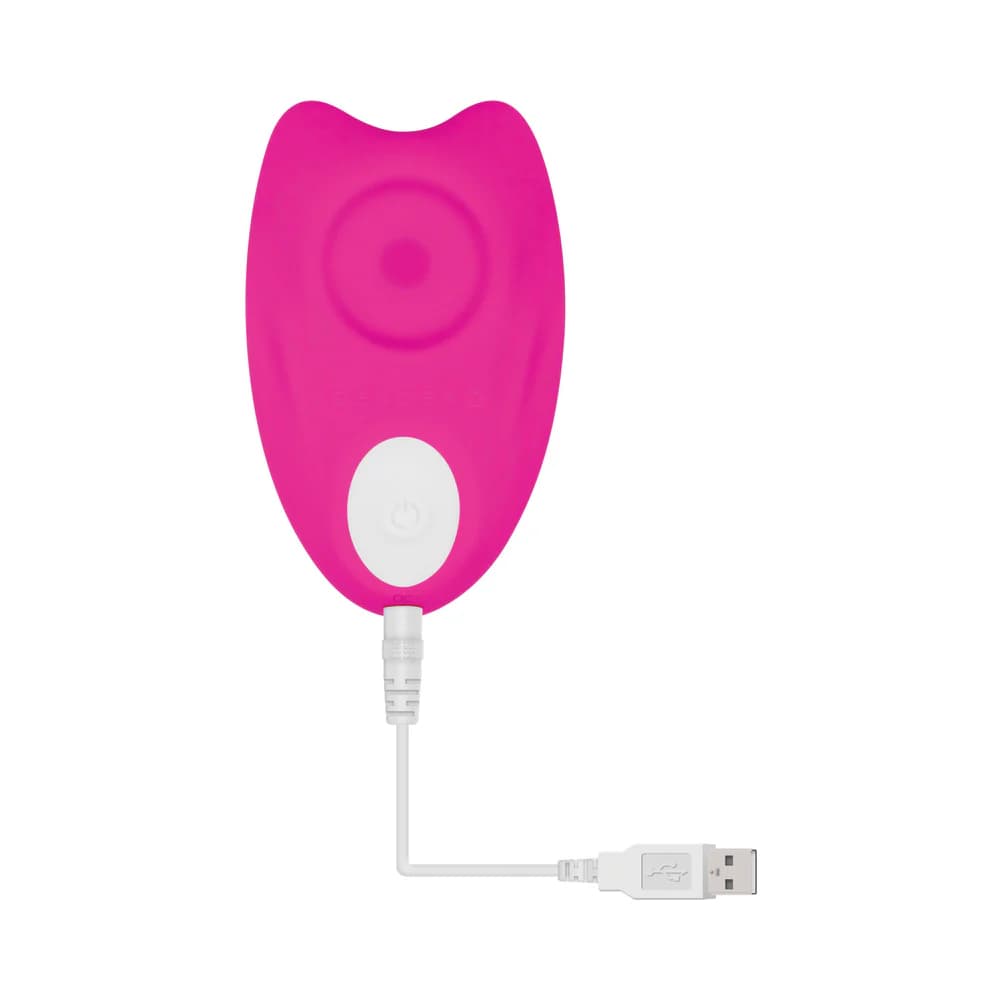 Gender X Under The Radar Rechargeable Remote-Controlled Magnetic Silicone Underwear Vibrator Pink thumbnail 9