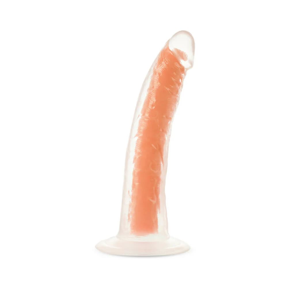 Neo Elite Glow in the Dark Viper 7 in. Dual-Density Dildo Neon Orange thumbnail