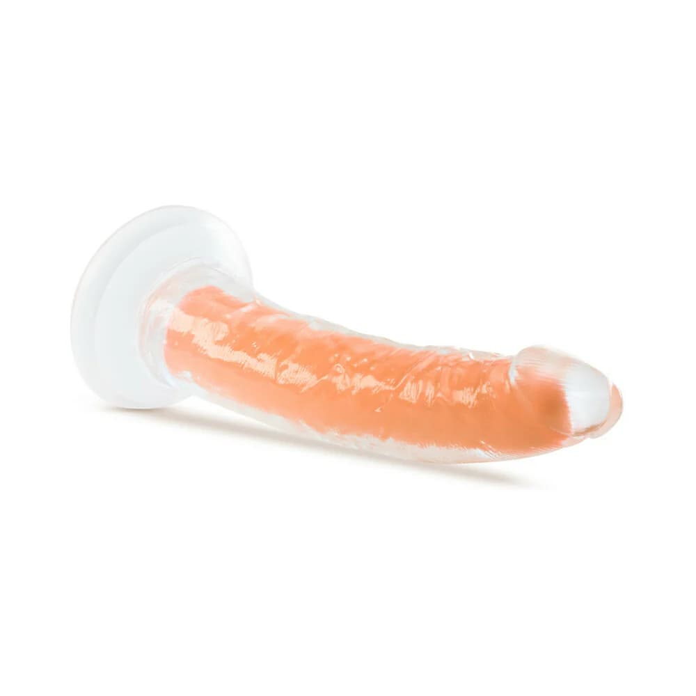 Neo Elite Glow in the Dark Viper 7 in. Dual-Density Dildo Neon Orange thumbnail