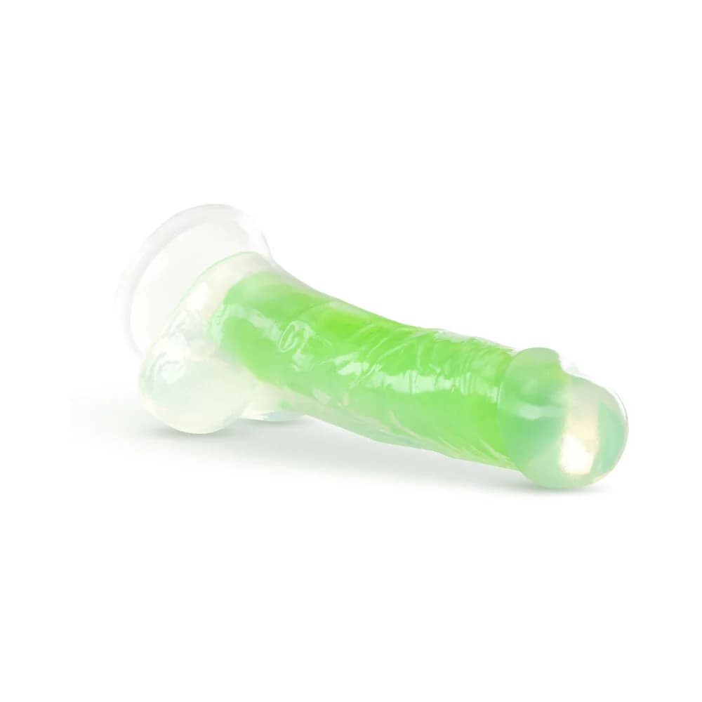 Neo Elite Glow in the Dark Viper 7 in. Dual-Density Dildo Neon Green thumbnail