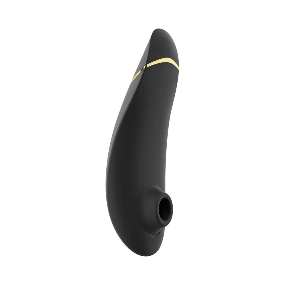 Womanizer Premium 2 Rechargeable Silicone Luxurious Pleasure Air Clitoral Stimulator Black thumbnail