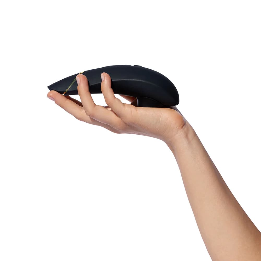Womanizer Premium 2 Rechargeable Silicone Luxurious Pleasure Air Clitoral Stimulator Black thumbnail 6