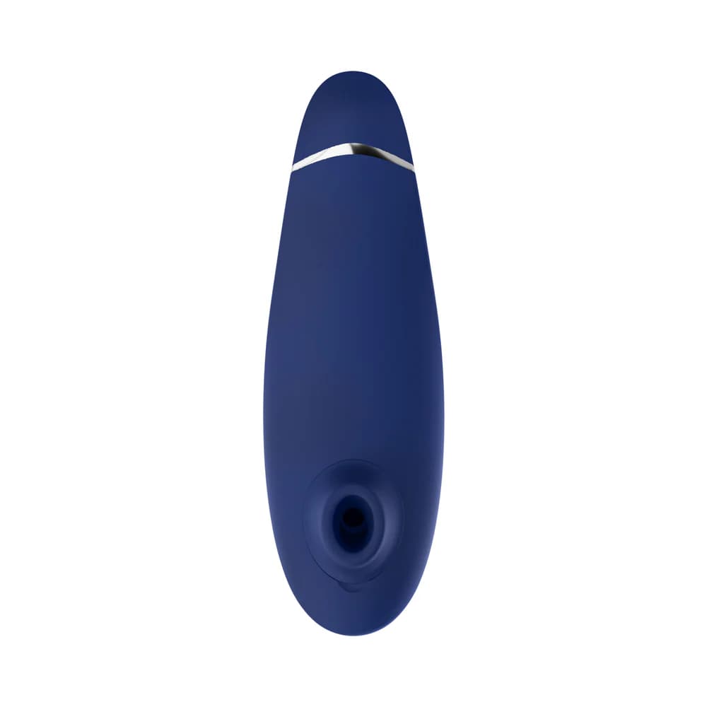 Womanizer Premium 2 Rechargeable Silicone Luxurious Pleasure Air Clitoral Stimulator Blueberry thumbnail