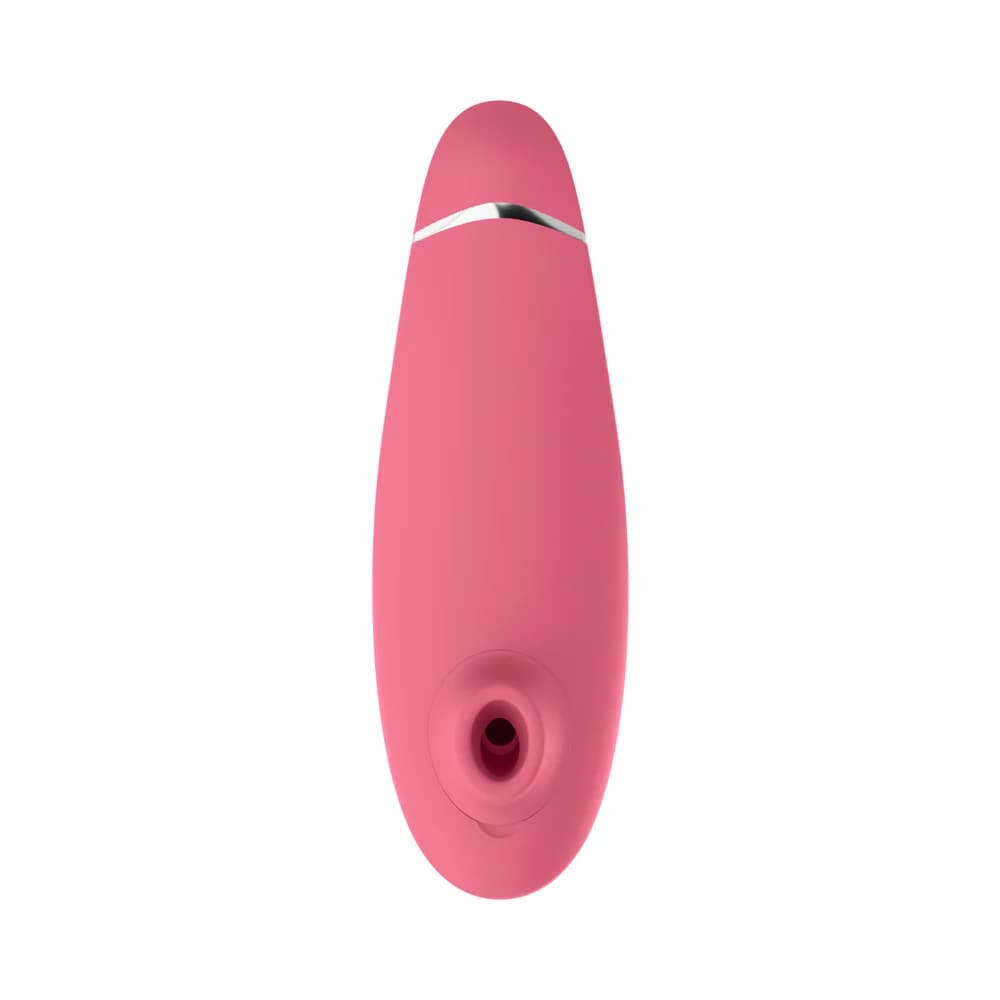 Womanizer Premium 2 Rechargeable Silicone Luxurious Pleasure Air Clitoral Stimulator Raspberry thumbnail
