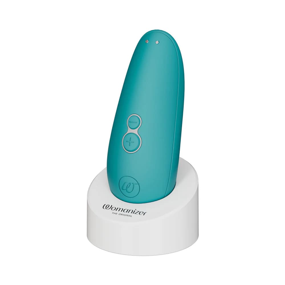 Womanizer Starlet 3 Rechargeable Silicone Compact Pleasure Air Clitoral Stimulator Turquoise thumbnail