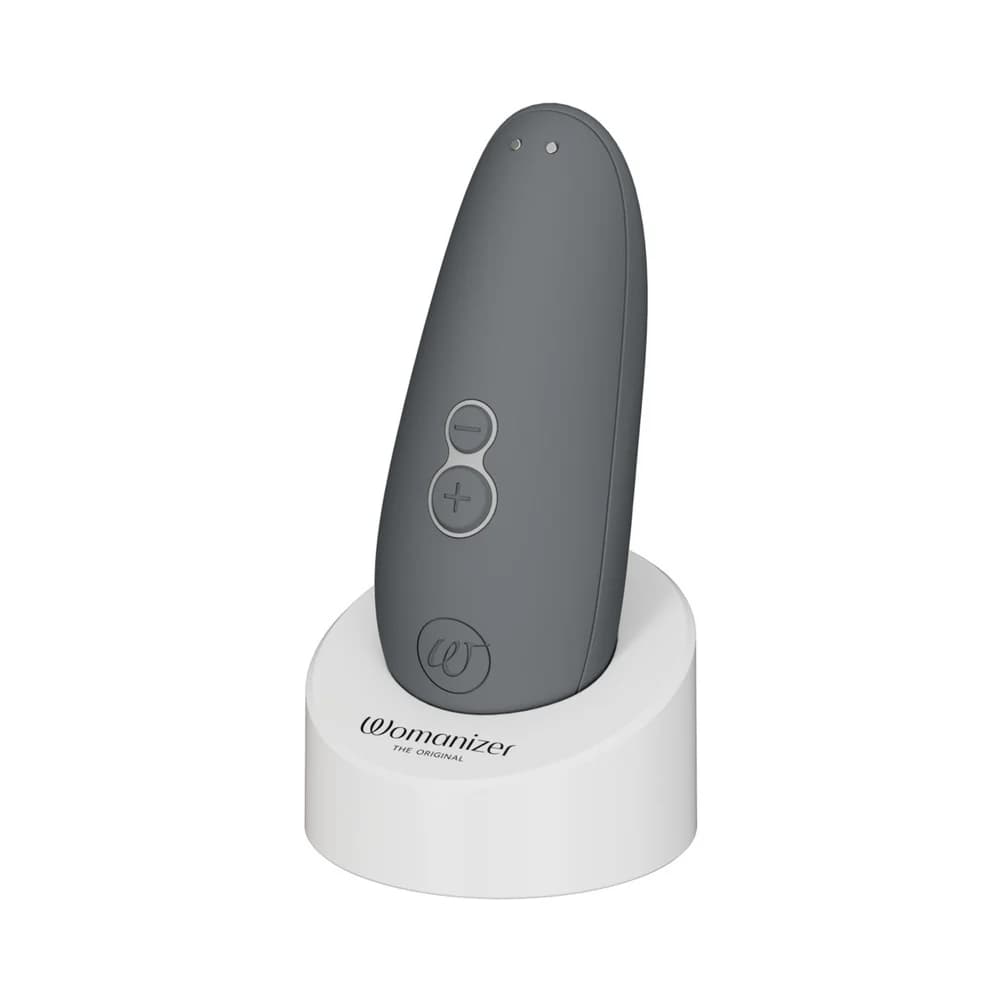 Womanizer Starlet 3 Rechargeable Silicone Compact Pleasure Air Clitoral Stimulator Gray thumbnail