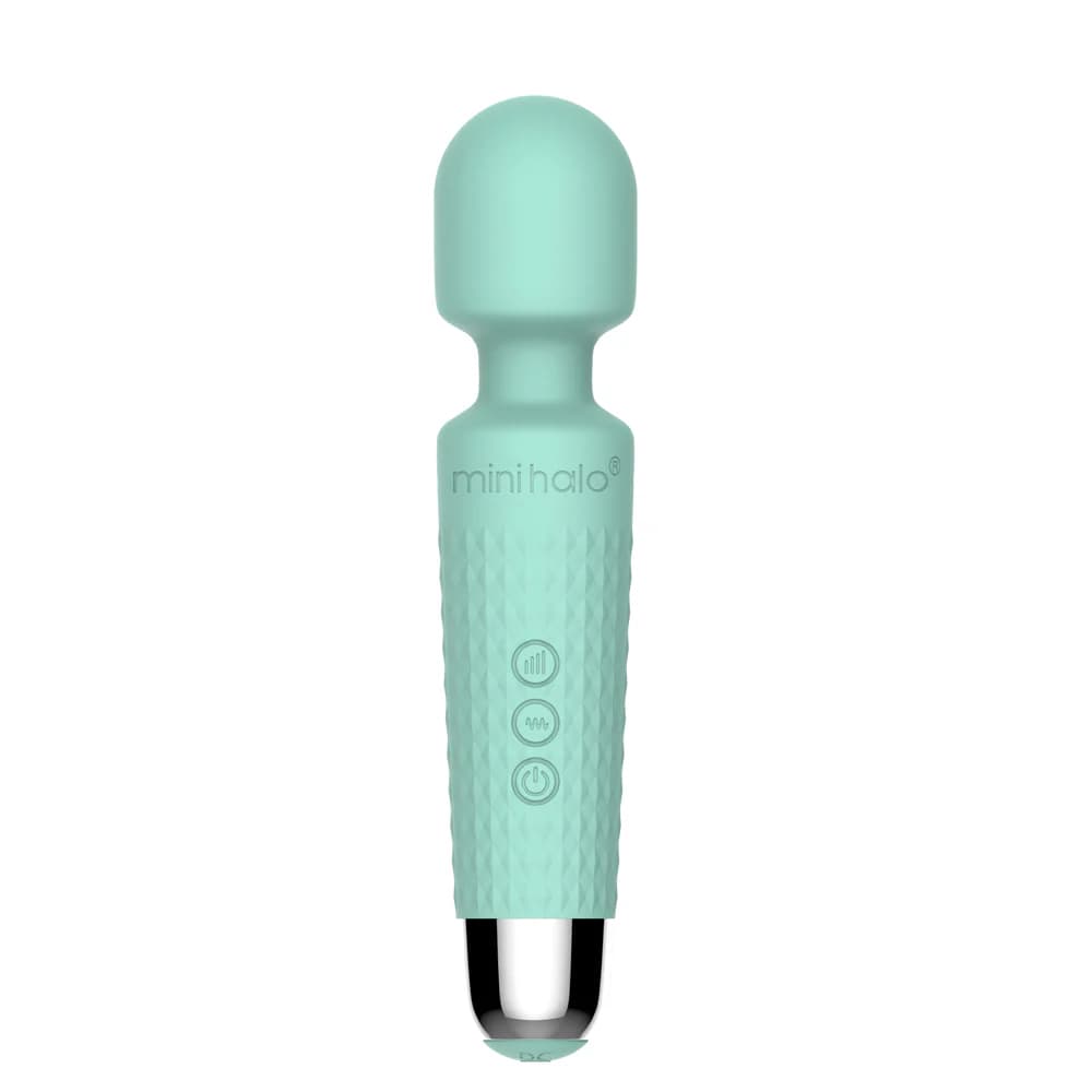 Mini Halo Wireless Wand 20X Silicone Minty Green thumbnail