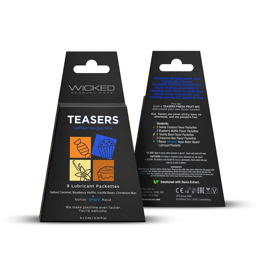 Wicked Teasers Coffee House Mix 3 ml 9 Packs/Box thumbnail