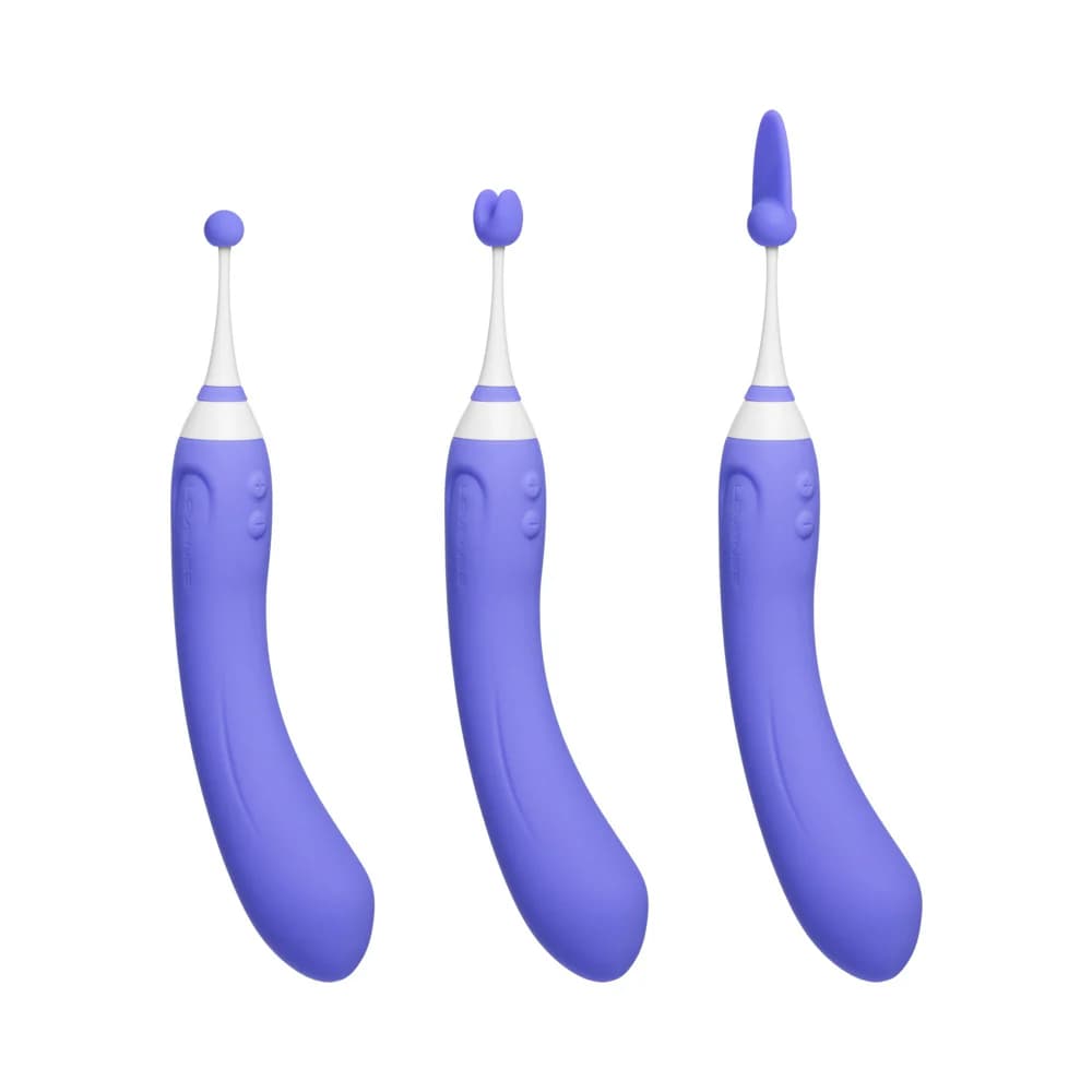 Lovense Hyphy Bluetooth Remote-Controlled Dual-End Vibrator Clitoral and G-Spot Stimulator thumbnail 5