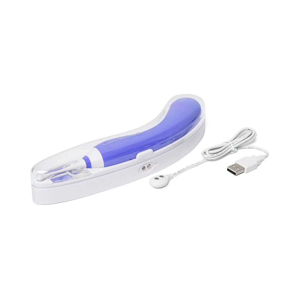Lovense Hyphy Bluetooth Remote-Controlled Dual-End Vibrator Clitoral and G-Spot Stimulator thumbnail 10