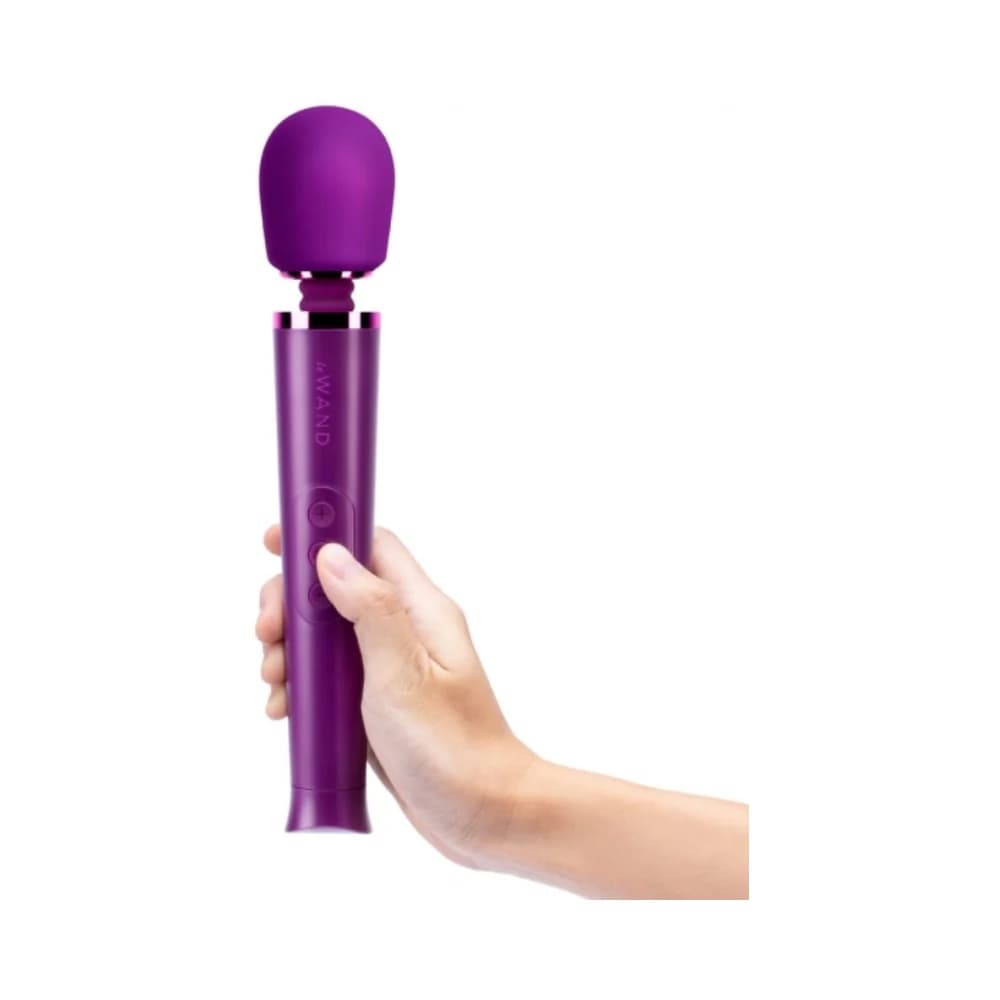Le Wand Petite Rechargeable Massager Dark Cherry thumbnail