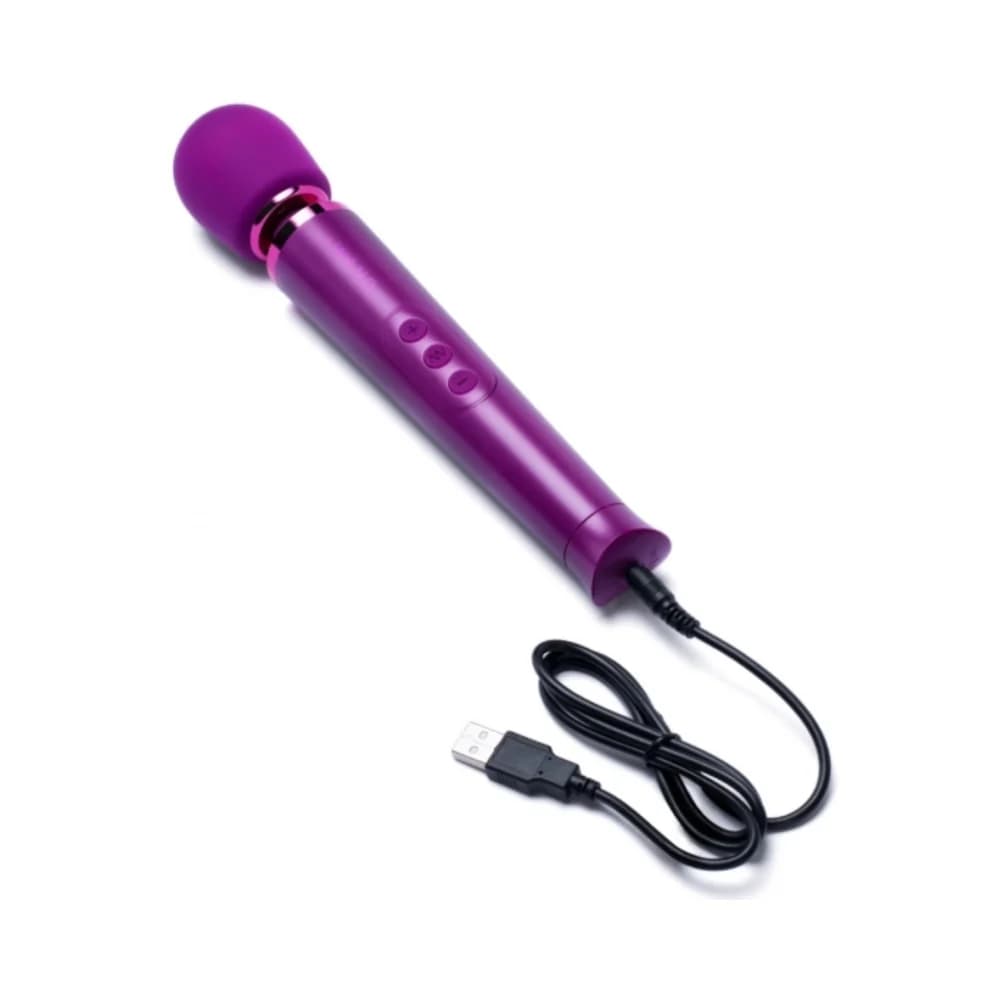 Le Wand Petite Rechargeable Massager Dark Cherry thumbnail