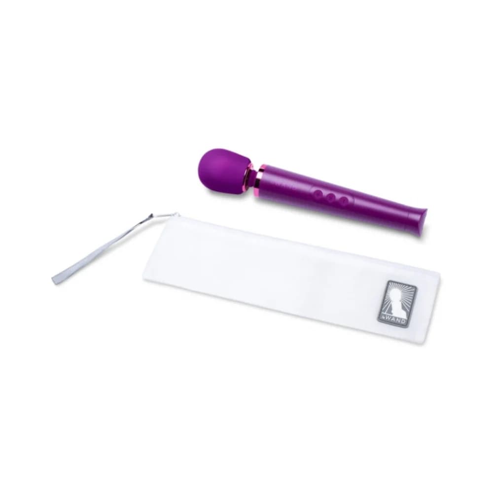 Le Wand Petite Rechargeable Massager Dark Cherry thumbnail