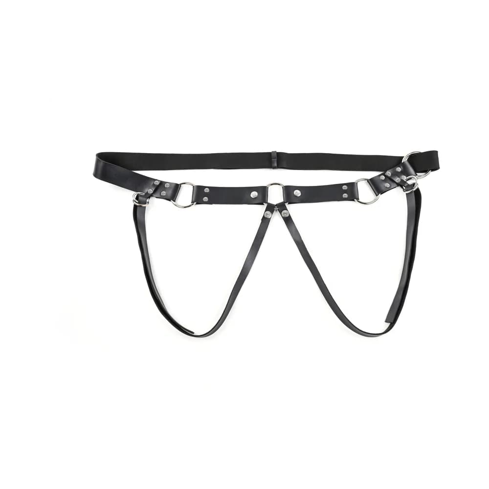 Sportsheets Montero Adjustable Strap-On Harness Black thumbnail