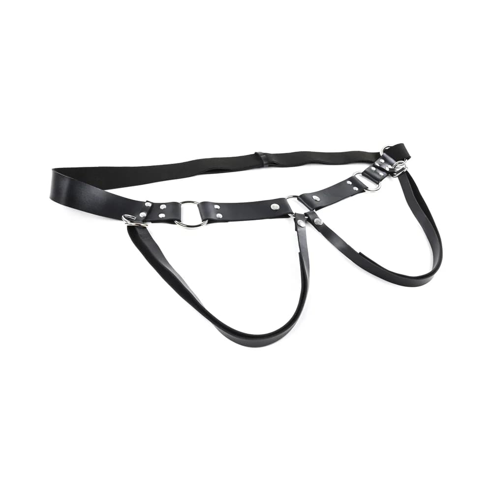 Sportsheets Montero Adjustable Strap-On Harness Black thumbnail