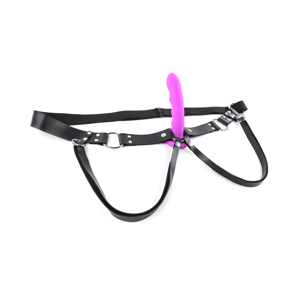 Sportsheets Montero Adjustable Strap-On Harness Black thumbnail