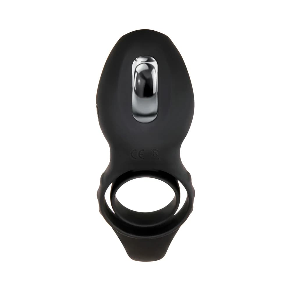 Zero Tolerance Mr. Flicker Remote-Controlled Flicking Tongue Vibrating Cockring Black thumbnail