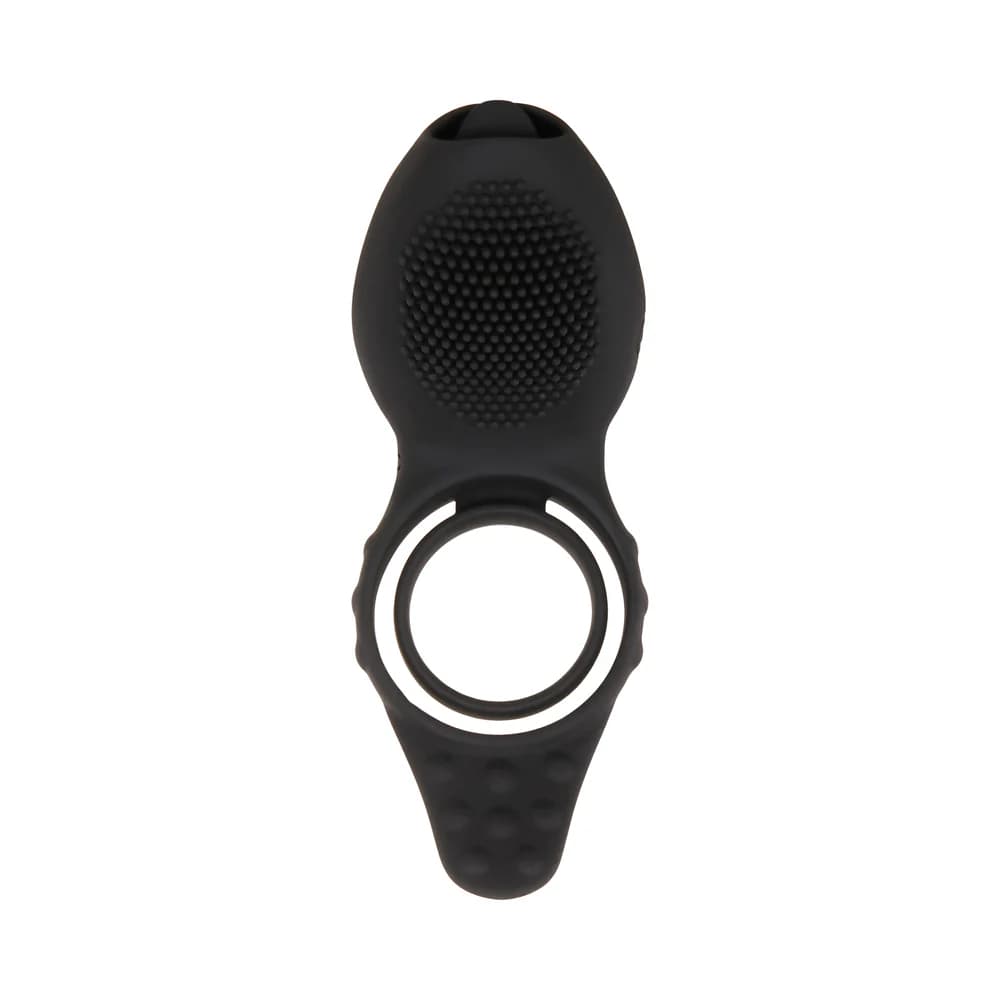 Zero Tolerance Mr. Flicker Remote-Controlled Flicking Tongue Vibrating Cockring Black thumbnail