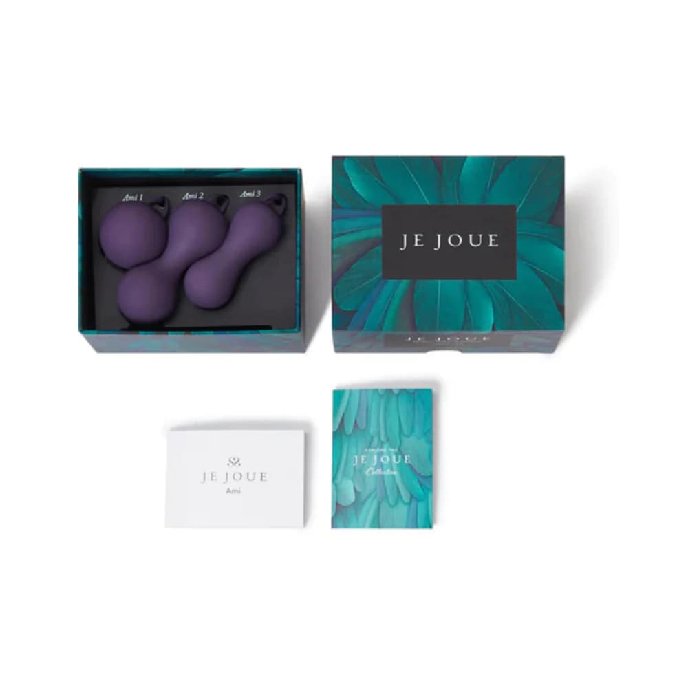 Je Joue Ami 3-Piece Silicone Kegel Set Purple thumbnail 3