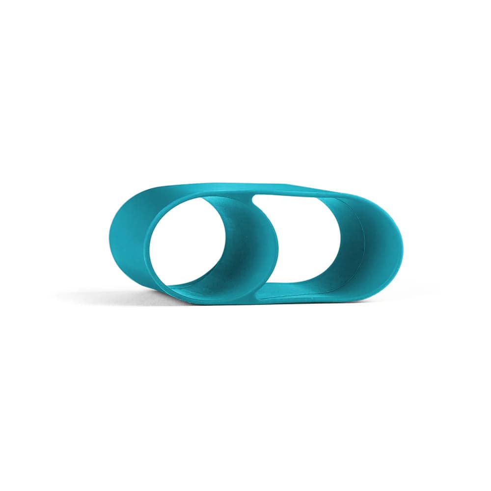 Je Joue Classic Bullet Vibrator Rechargeable Silicone with Finger Sleeve Teal thumbnail 7