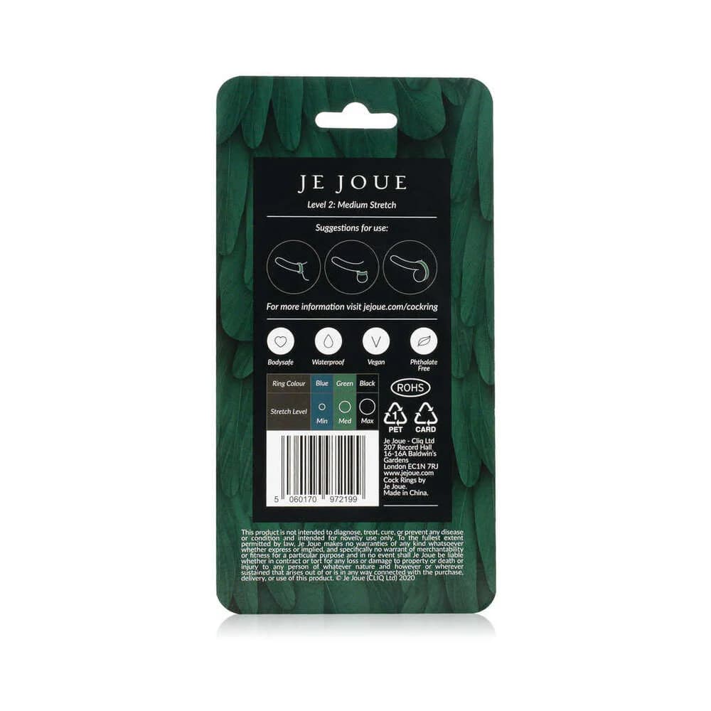 Je Joue Silicone Ring Medium Stretch Green thumbnail