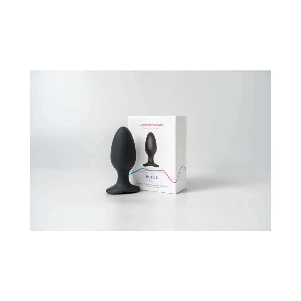 Lovense Hush 2 Bluetooth Remote-Controlled Vibrating Butt Plug L 2.25 in. thumbnail 9