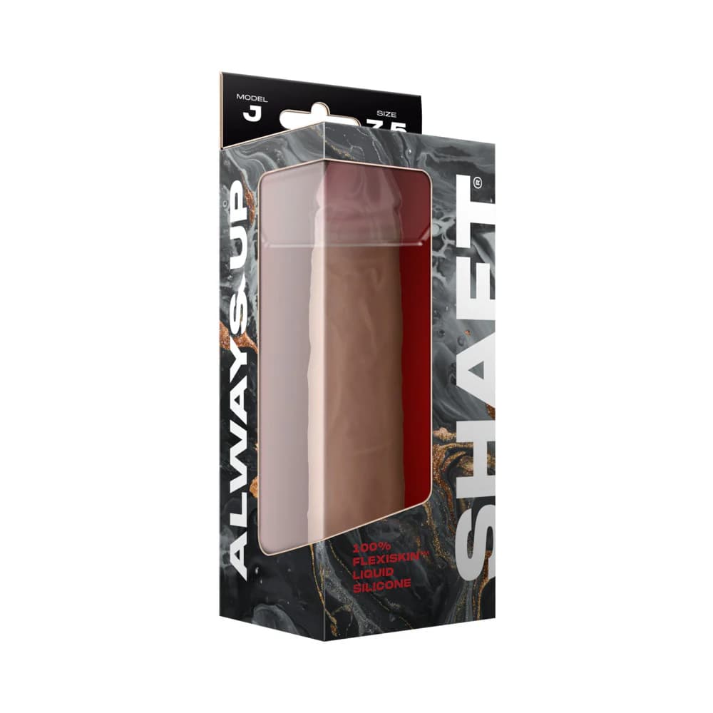 Shaft Model J: 7.5 in. Dual Density Silicone Dildo Pine thumbnail