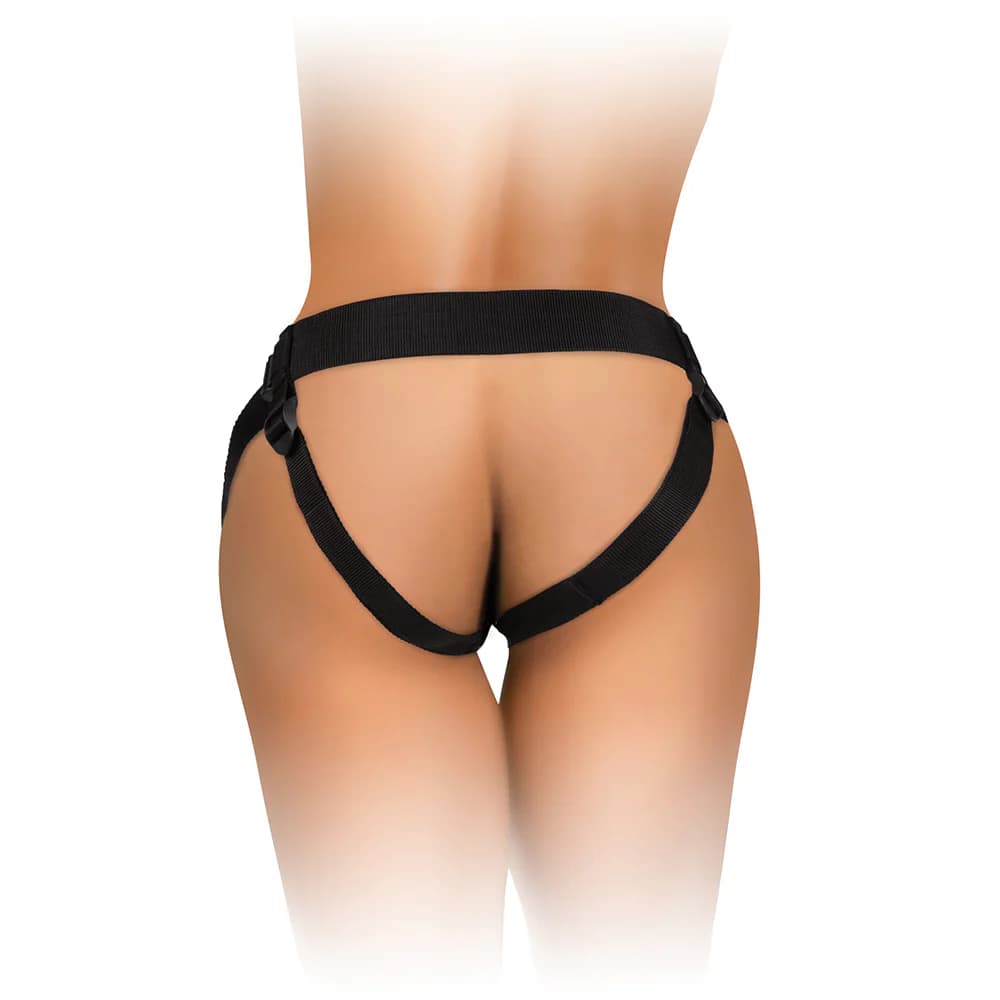 King Cock Elite Comfy Body Dock Strap-On Harness Black thumbnail 7