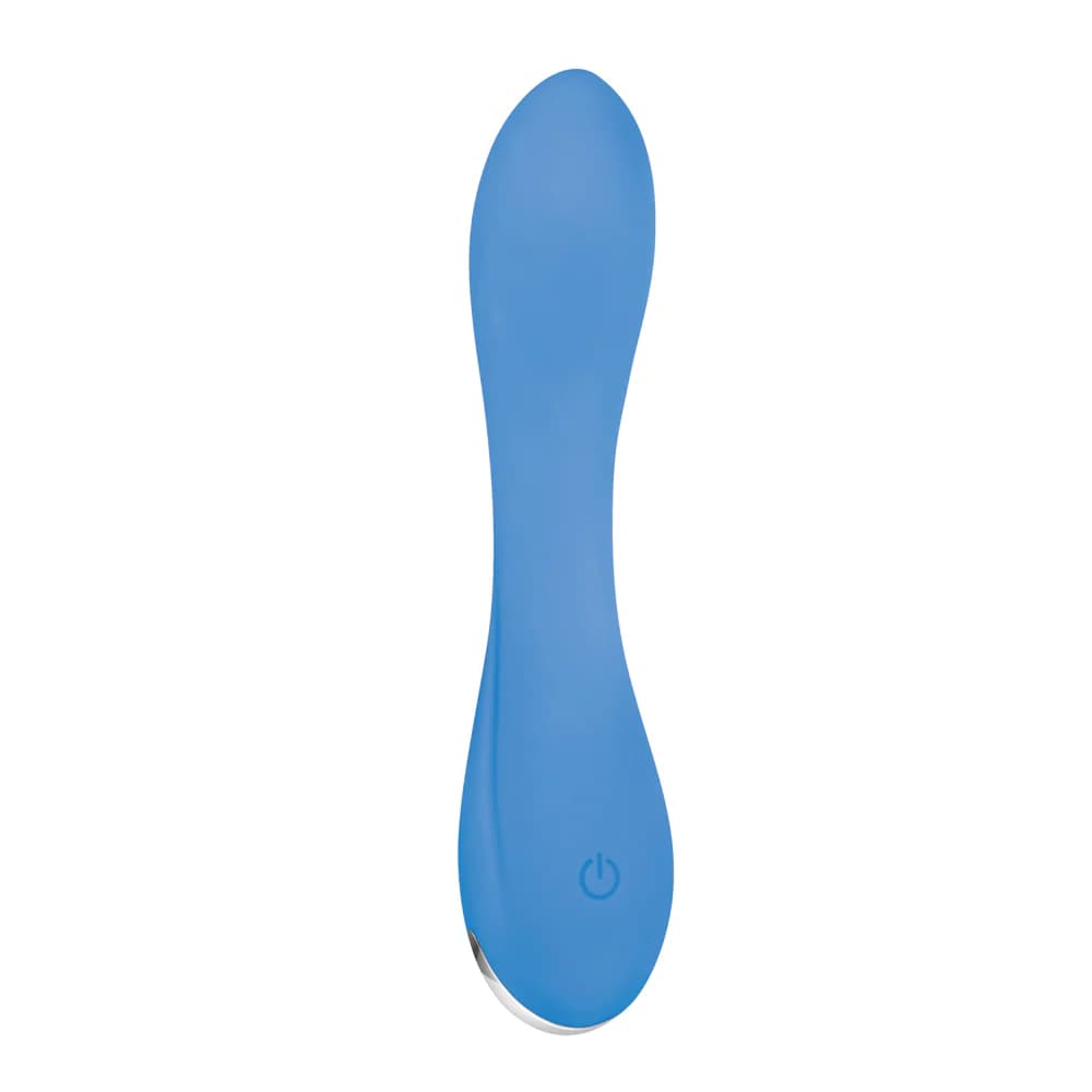 Evolved Blue Crush Rechargeable Silicone G-Spot Vibrator Blue thumbnail