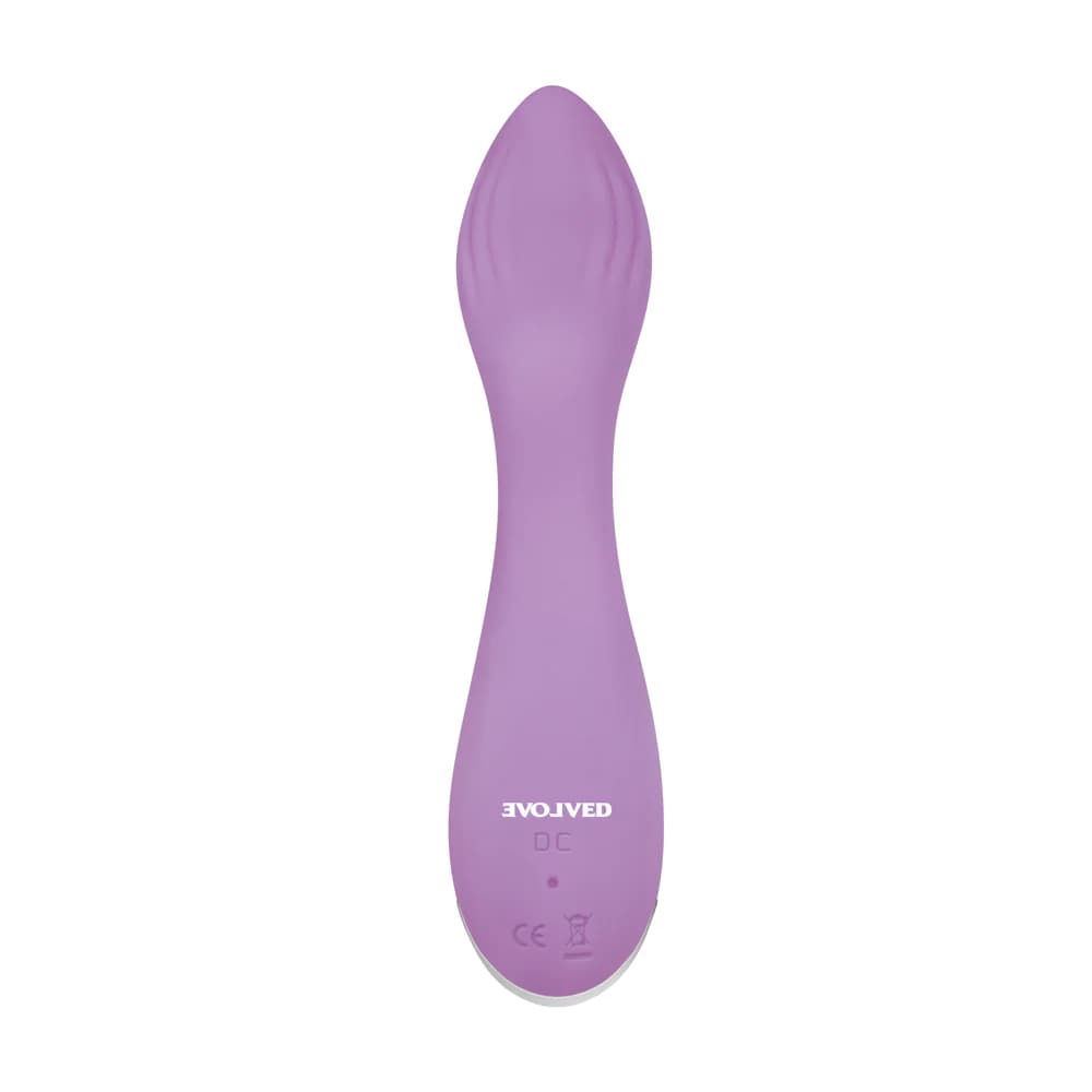 Evolved Lilac G Rechargeable Silicone G-Spot Vibrator Purple thumbnail