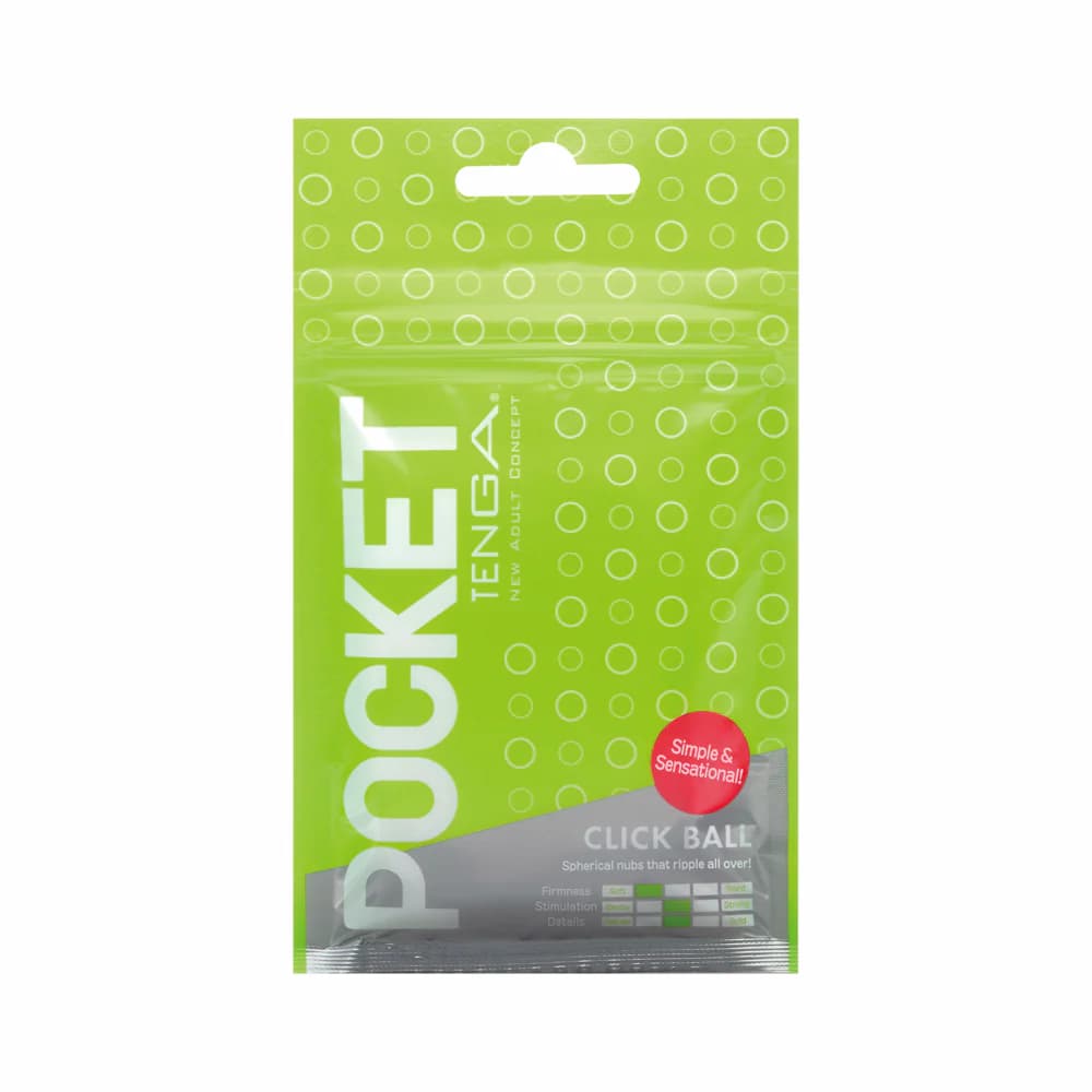 Tenga Pocket Masturbator Sleeve Click Ball thumbnail