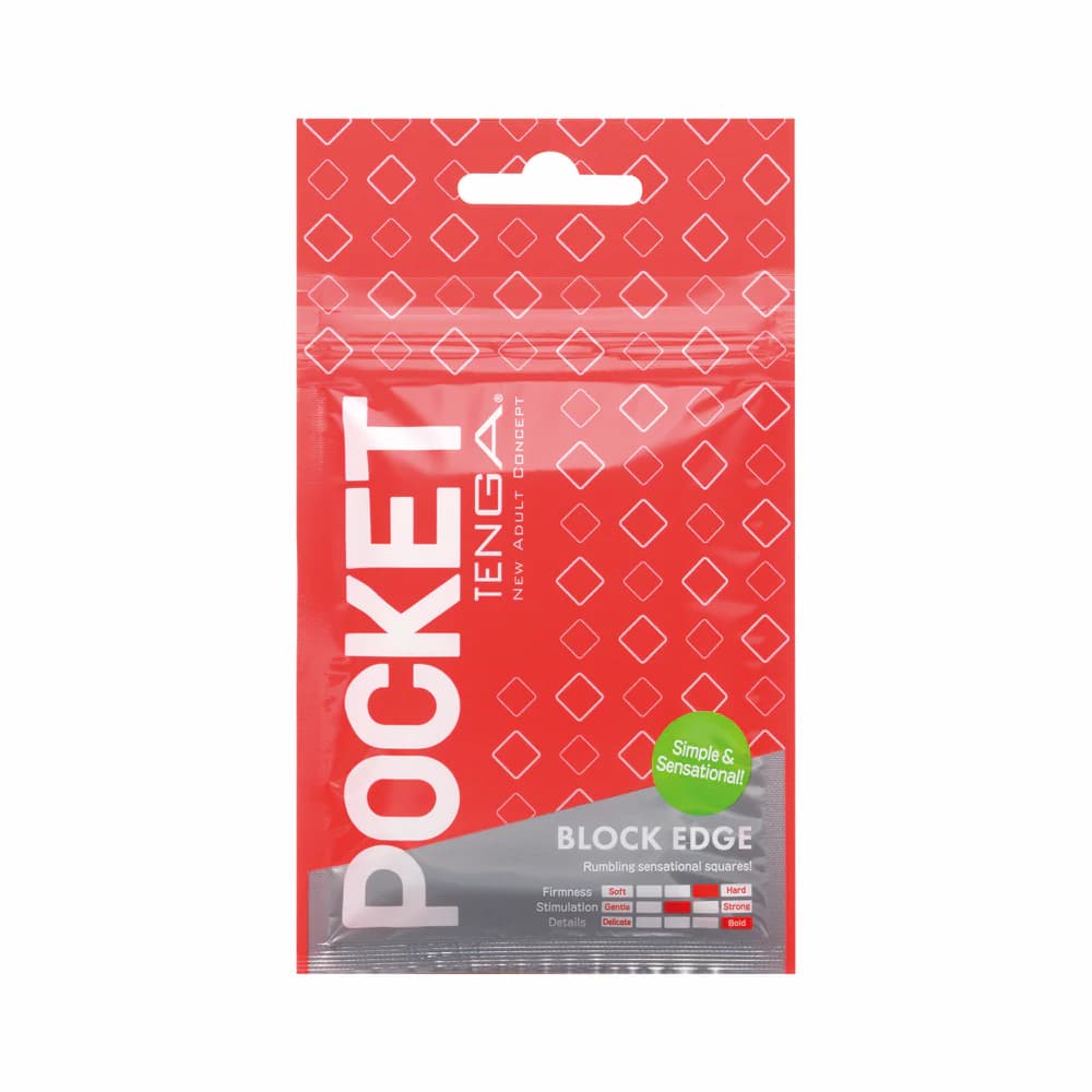 Tenga Pocket Masturbator Sleeve Block Edge thumbnail