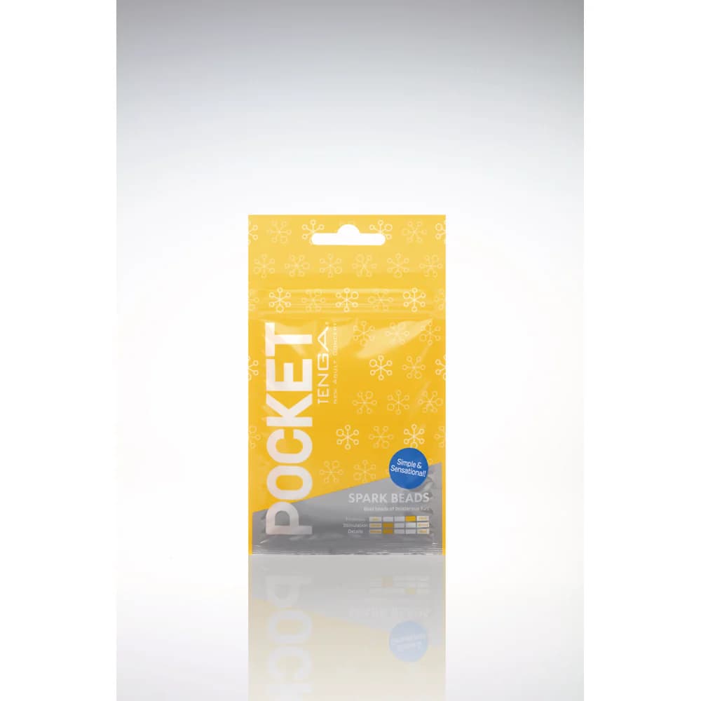 Tenga Pocket Masturbator Sleeve Spark Beads