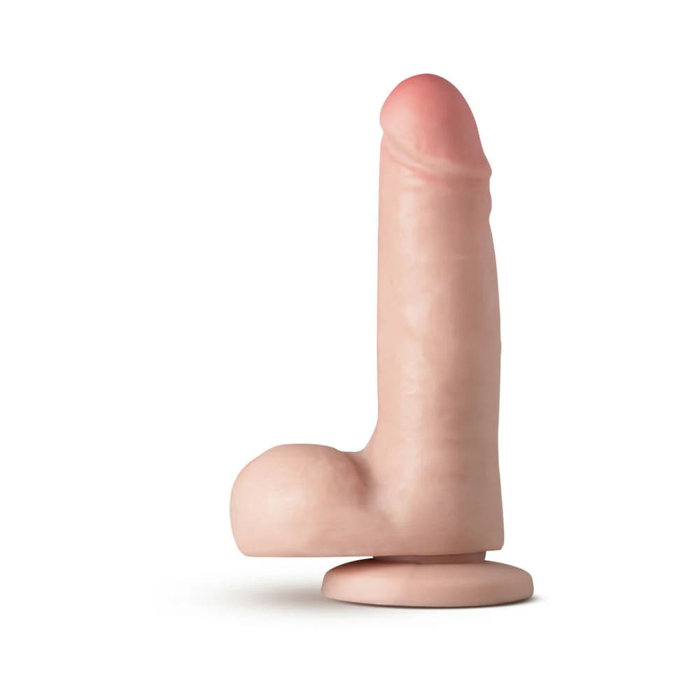 Loverboy K Pop Star Realistic 7.25 in. Dildo with Balls Beige thumbnail